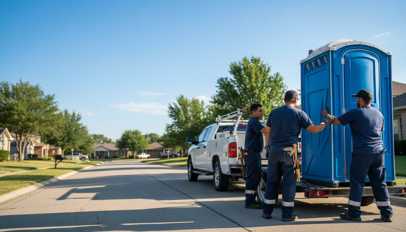 Portable Toilet Rental in Jarreau, LA near me
